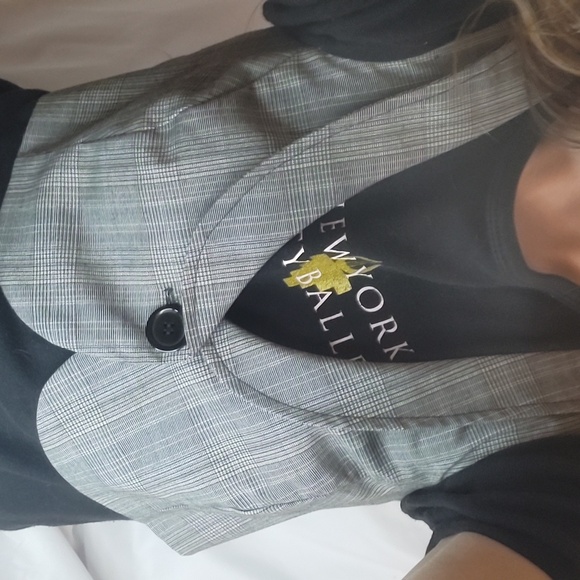 Gray Vest Maurices sz Small y2k 2005? - Picture 3 of 12